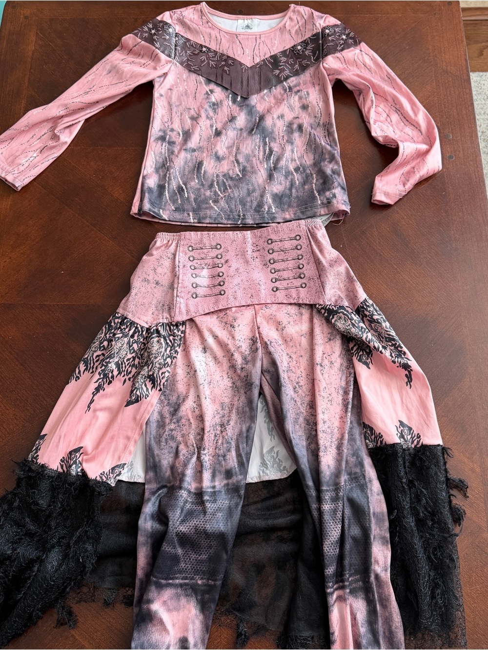 Disney Audrey Descendants 3 Costume Set Sz 5-6